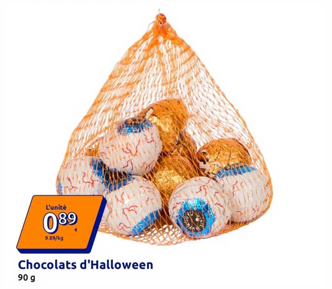 Chocolats d'Halloween