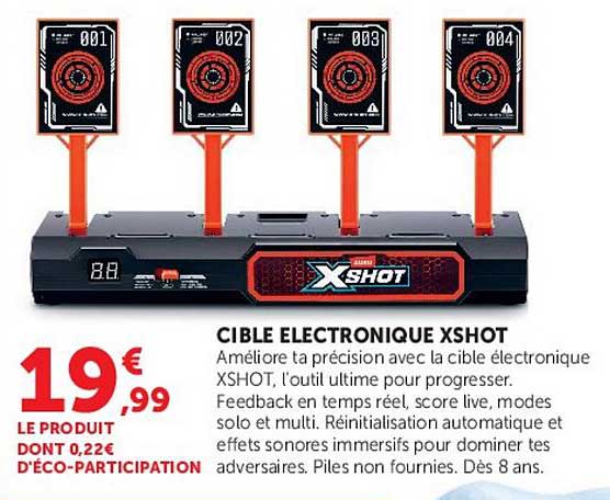 CIBLE ELECTRONIQUE XSHOT