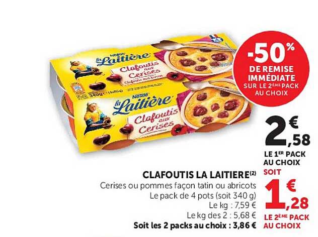 CLAFOUTIS LA LAITIERE