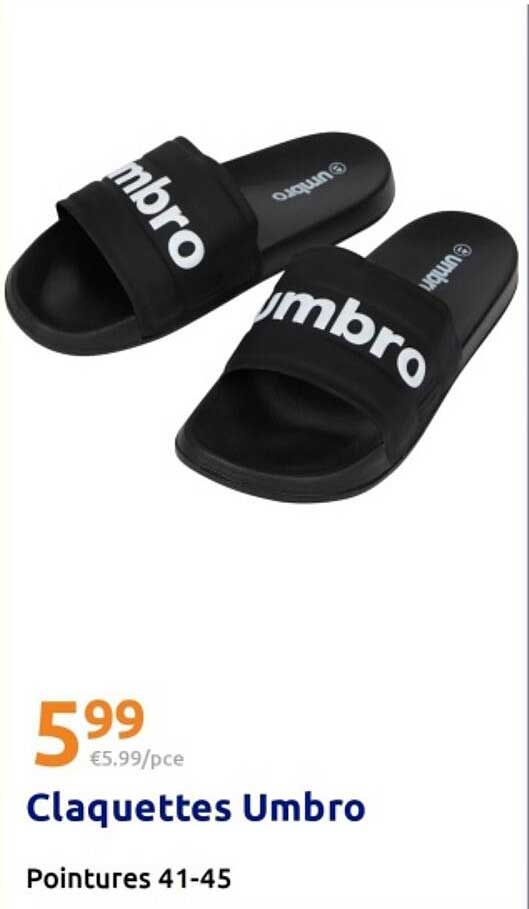 Claquettes Umbro