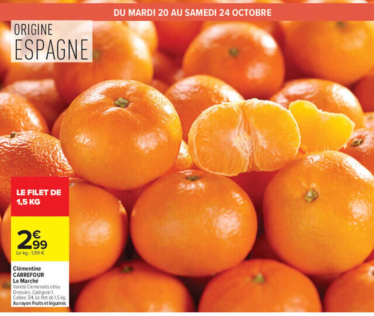 Clémentine CARREFOUR Le Marché