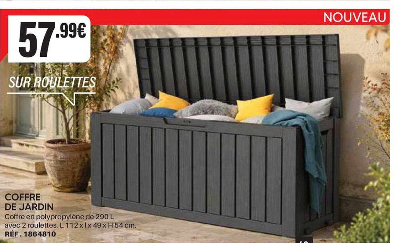 COFFRE DE JARDIN