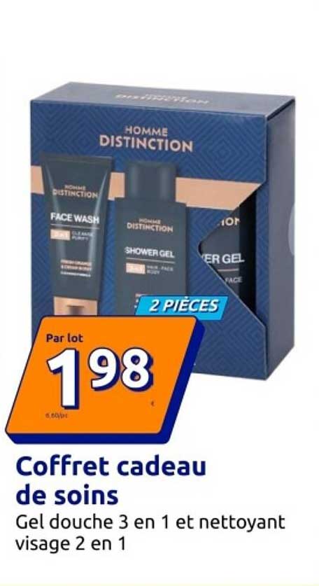 Coffret cadeau de soins