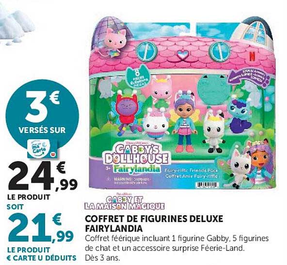 COFFRET DE FIGURINES DELUXE FAIRYLANDIA