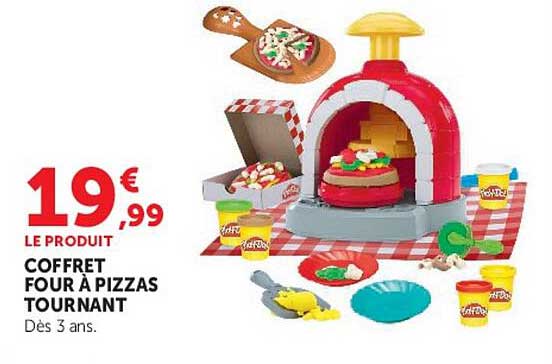 COFFRET FOUR À PIZZAS TOURNANT