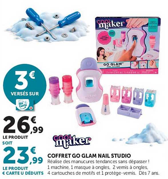 COFFRET GO GLAM NAIL STUDIO