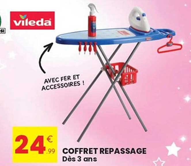 COFFRET REPASSAGE Dès 3 ans