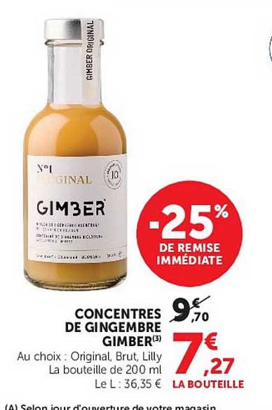CONCENTRES DE GINGEMBRE GIMBER(3)