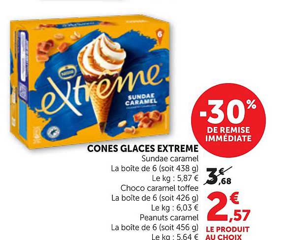 CONES GLACES EXTREME