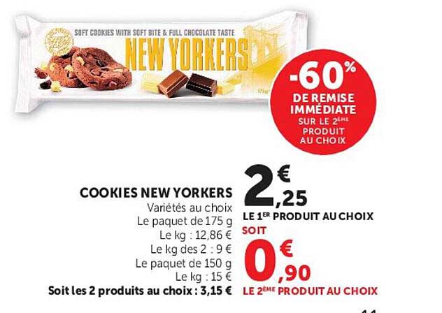 COOKIES NEW YORKERS