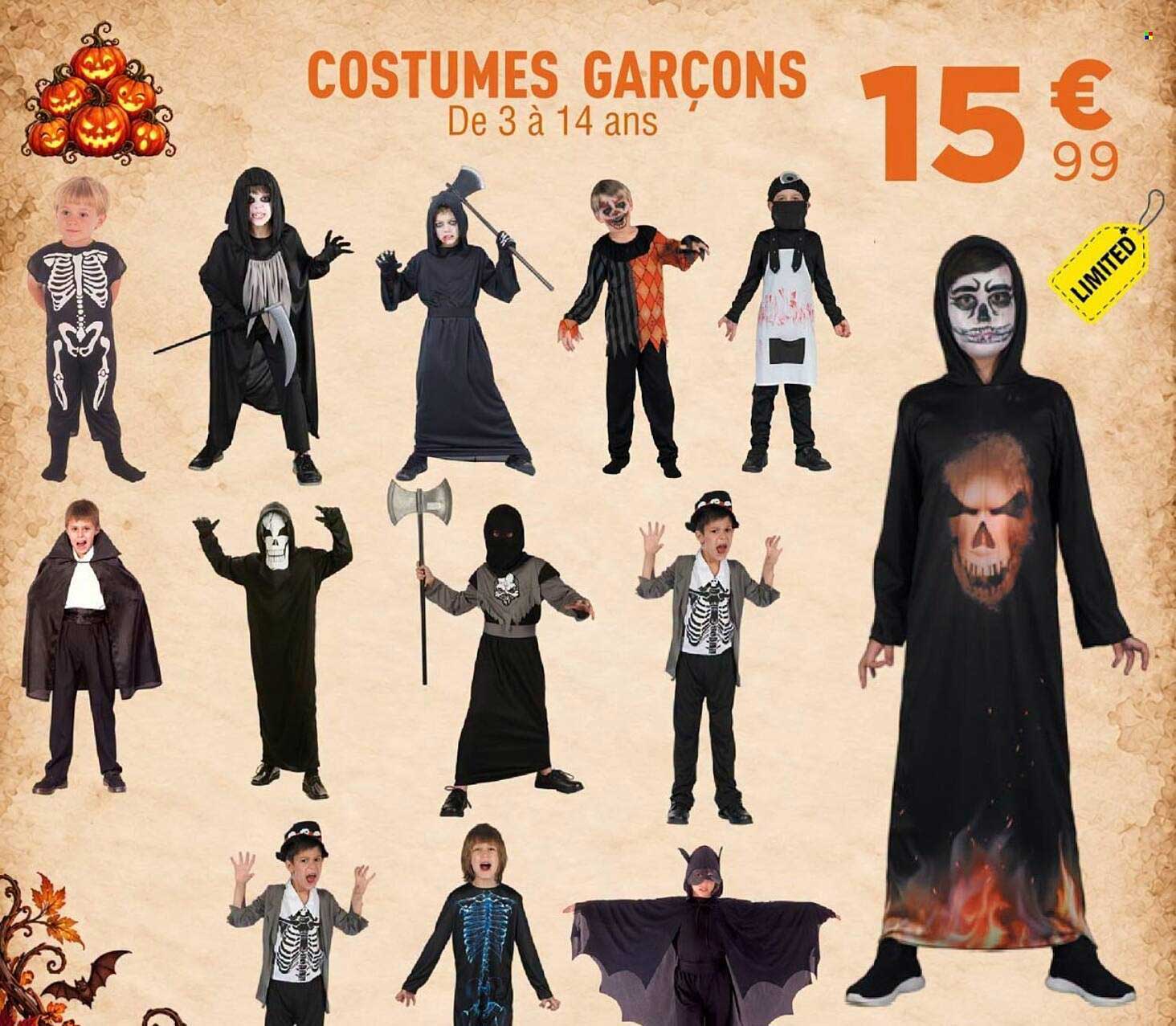 COSTUMES GARCONS