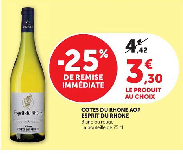 COTES DU RHONE AOP ESPRIT DU RHONE
