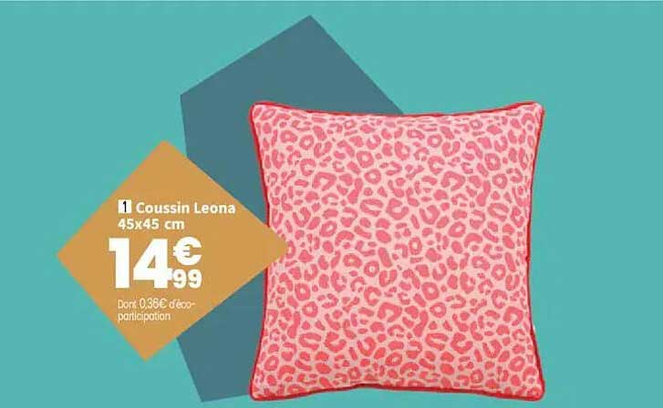 Coussin Léona 45x45 cm