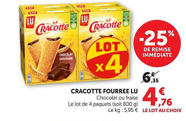 CRACOTTE FOURREE LU