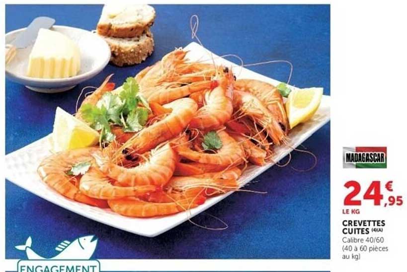 CREVETTES CUITES