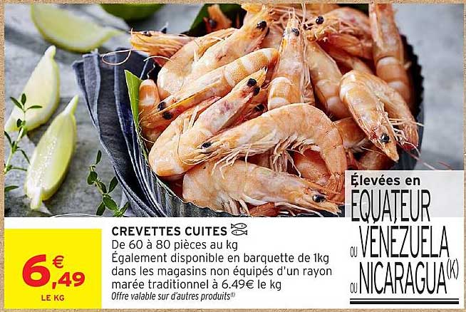 CREVETTES CUITES