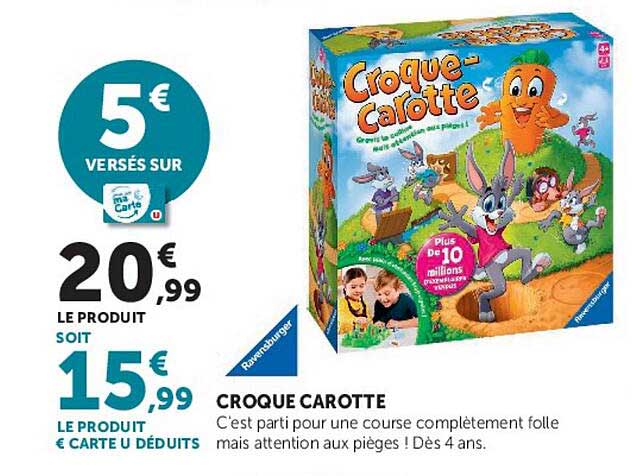 CROQUE CAROTTE