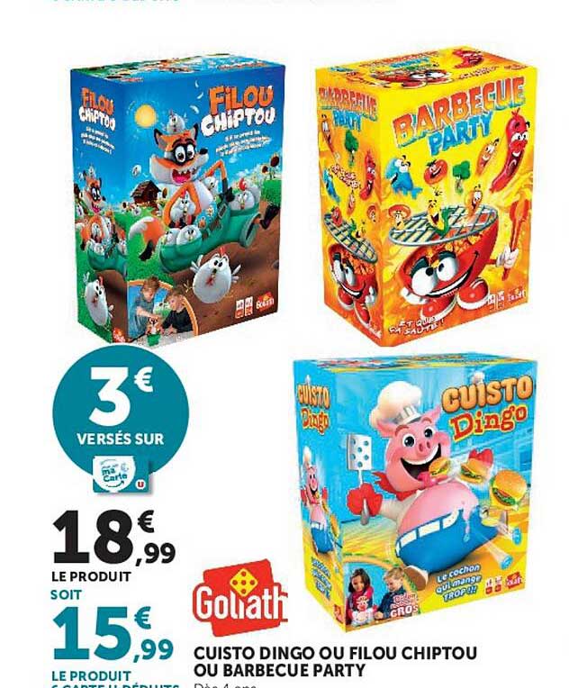 CUISTO DINGO OU FILOU CHIPTOU OU BARBECUE PARTY