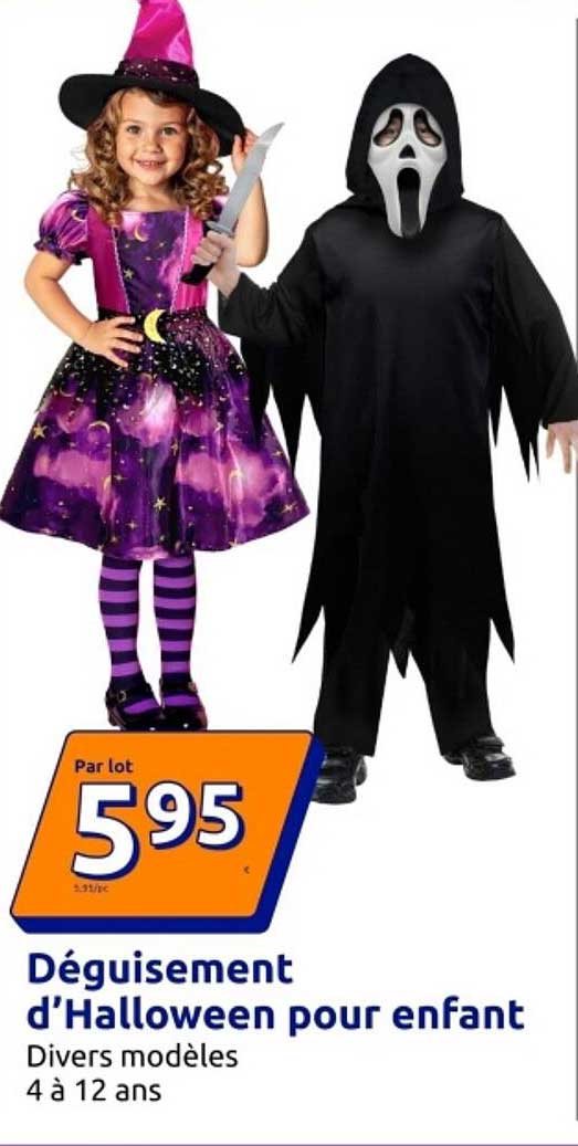 Déguisement d’Halloween pour enfant