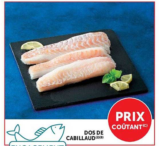 DOS DE CABILLAUD (2X8)
