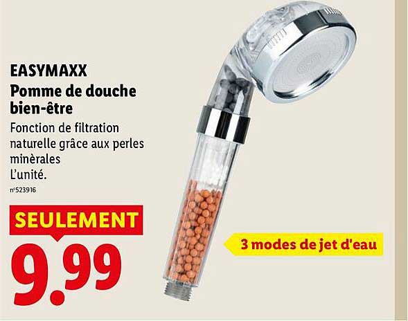 EASYMAXX Pomme de douche bien-être