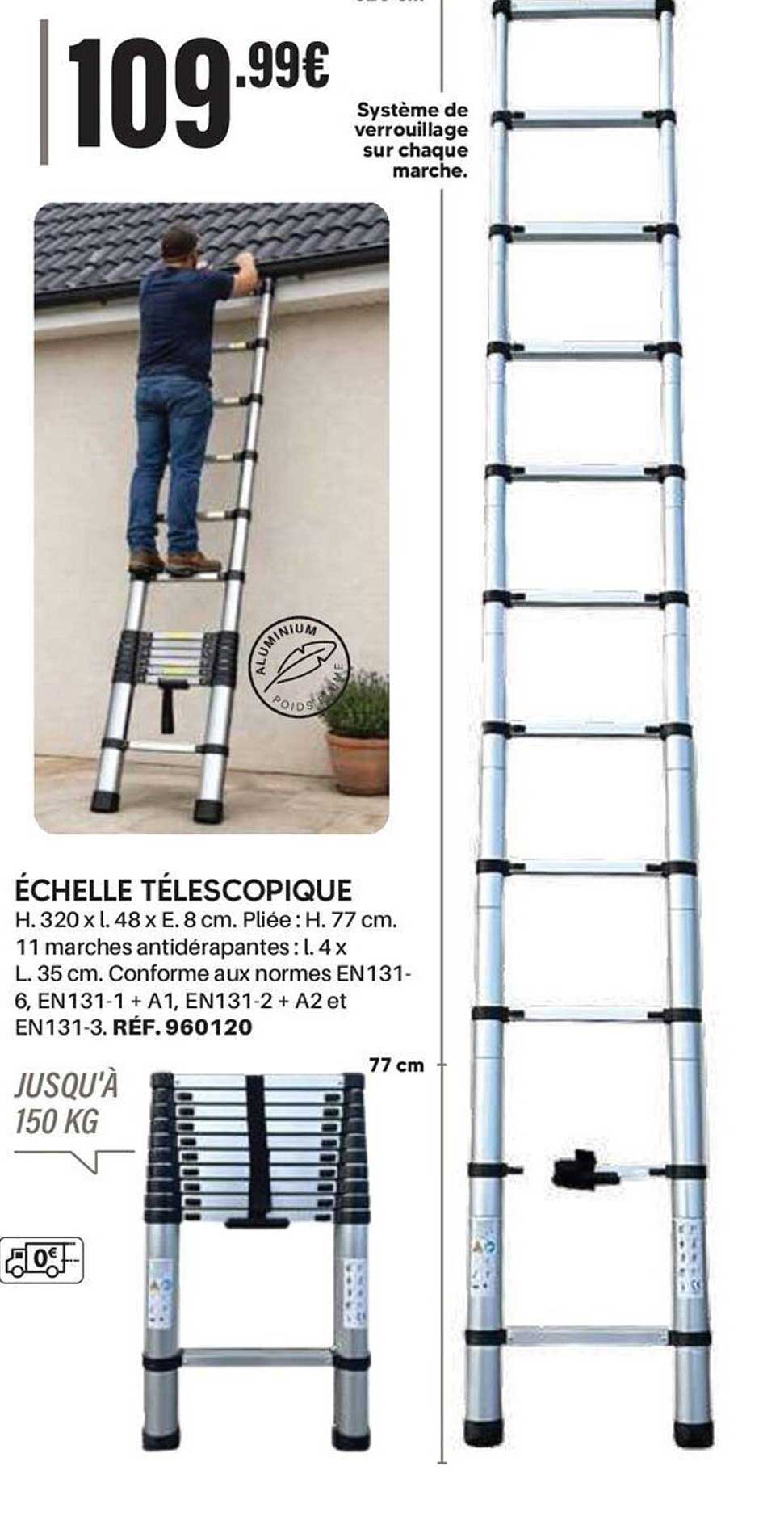 ÉCHELLE TÉLESCOPIQUE