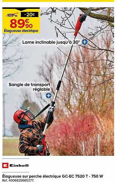 Élagueuse électrique