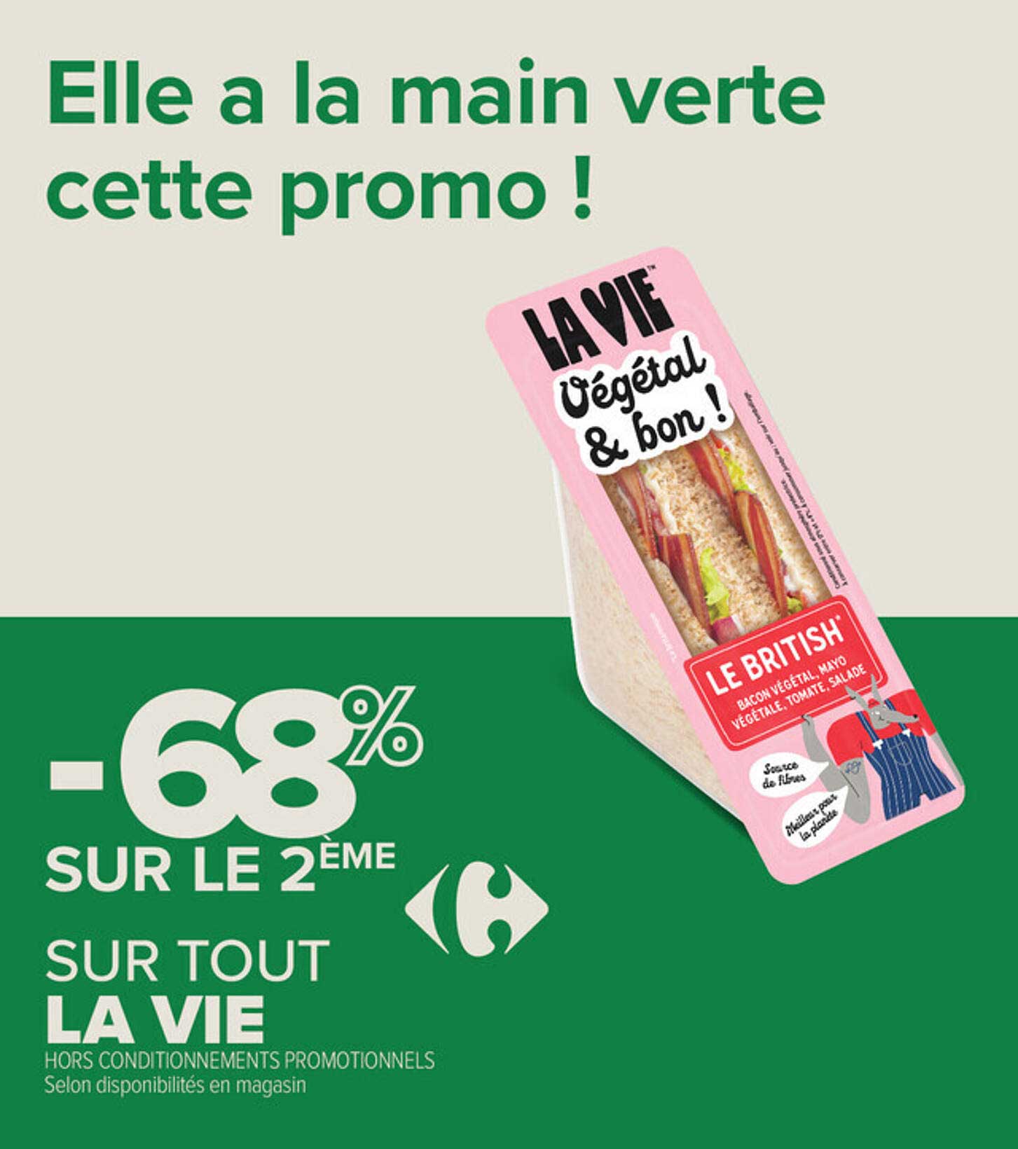 Elle a la main verte cette promo !