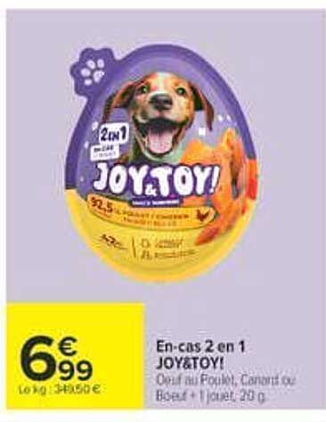 En-cas 2 en 1 JOY&TOY!