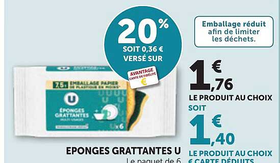 EPONGES GRATTANTES U