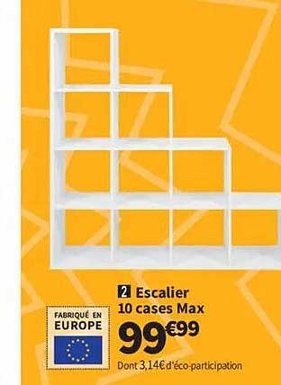 Escalier 10 cases Max
