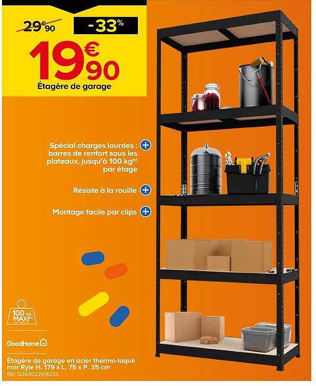 Étagère de garage