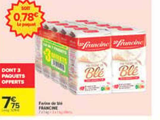 Farine de blé FRANCINE