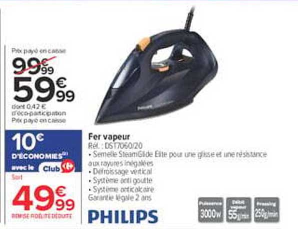 Fer vapeur PHILIPS