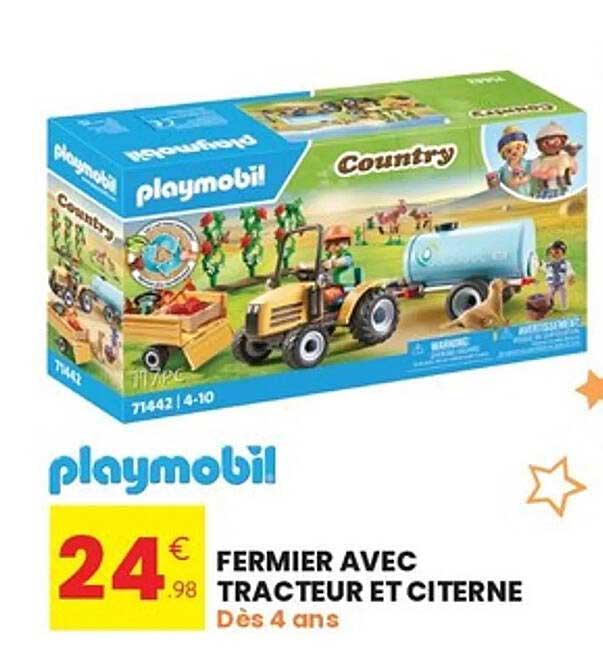 FERMIER AVEC TRACTEUR ET CITERNE