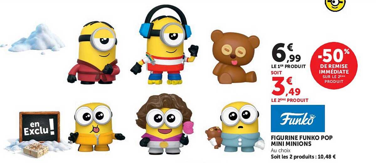 FIGURINE FUNKO POP MINI MINIONS