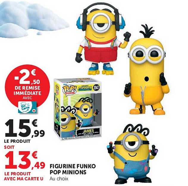 FIGURINE FUNKO POP MINIONS