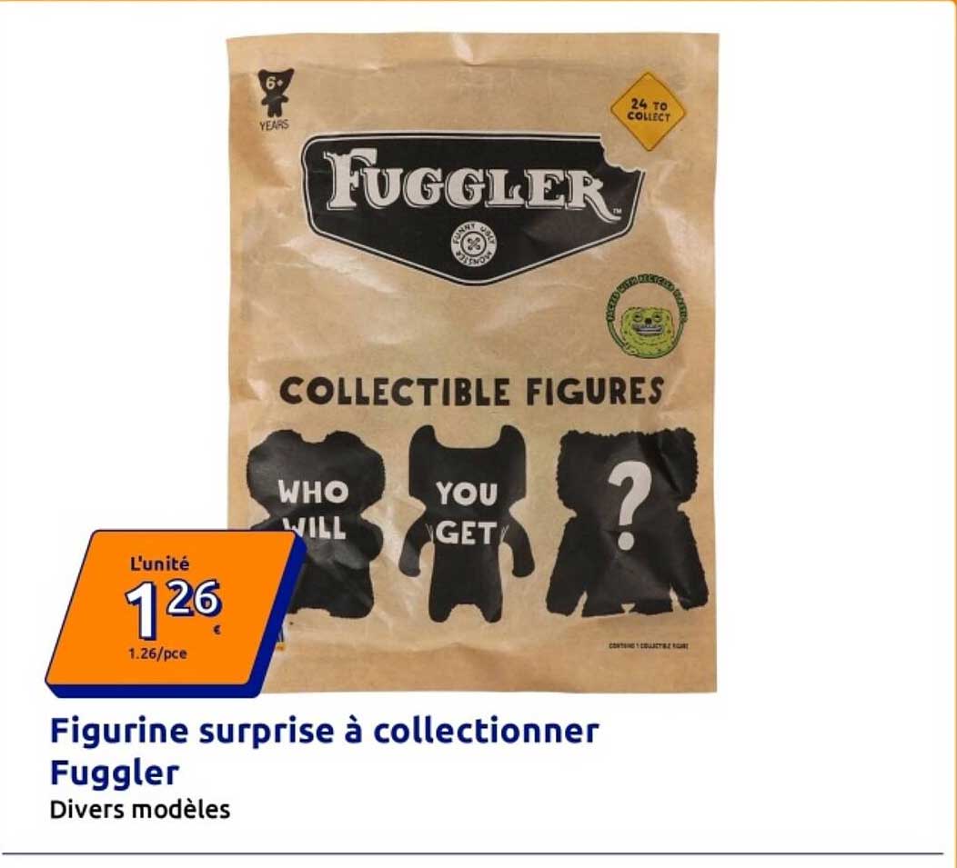 Figurine surprise à collectionner Fuggler
