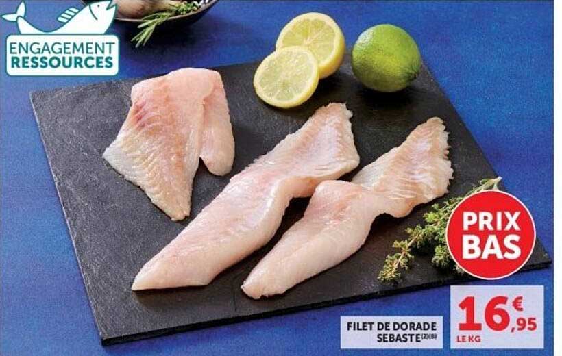 FILET DE DORADE SEBASTE (2x8)