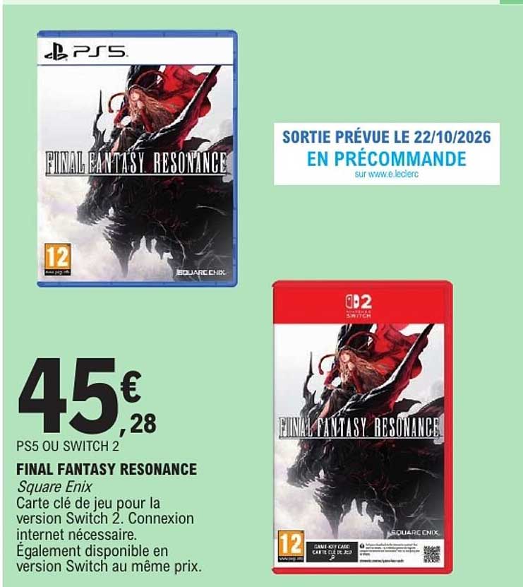 FINAL FANTASY RESONANCE