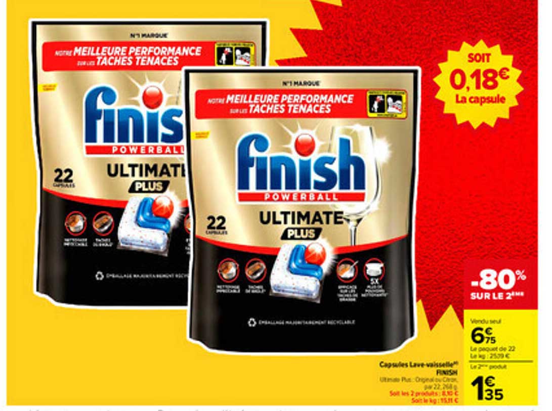 Finish Powerball Ultimate Plus