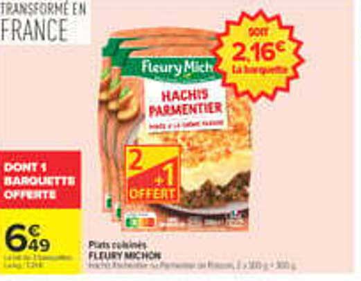 Fleury Michon Hachis Parmentier