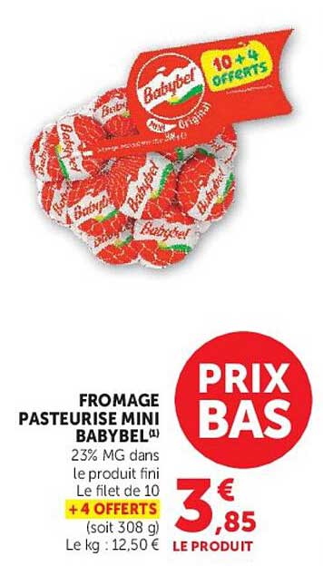 FROMAGE PASTEURISE MINI BABYBEL
