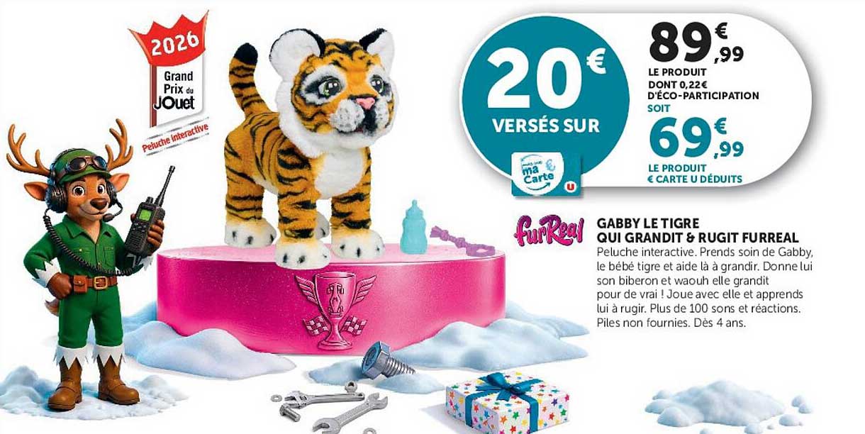 GABBY LE TIGRE QUI GRANDIT & RUGIT FURREAL