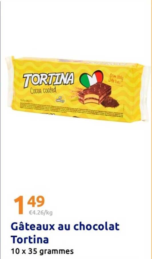 Gâteaux au chocolat Tortina