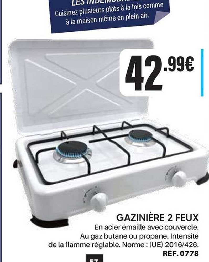 GAZINIÈRE 2 FEUX