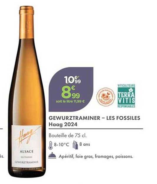 GEWURZTRAMINER – LES FOSSILES Haag 2024