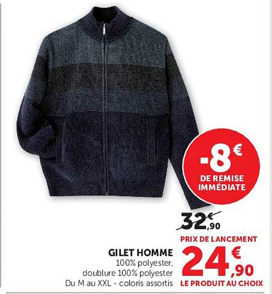 GILET HOMME