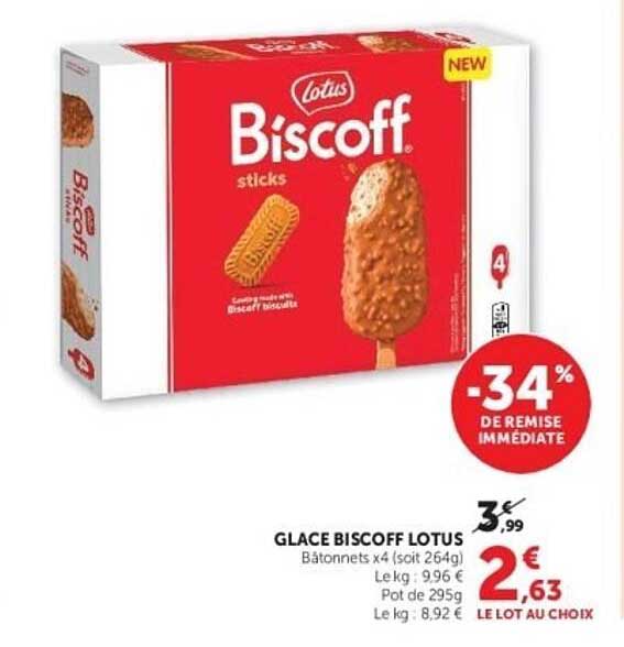 GLACE BISCOFF LOTUS