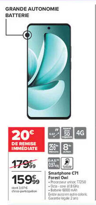 GRANDE AUTONOMIE BATTERIE